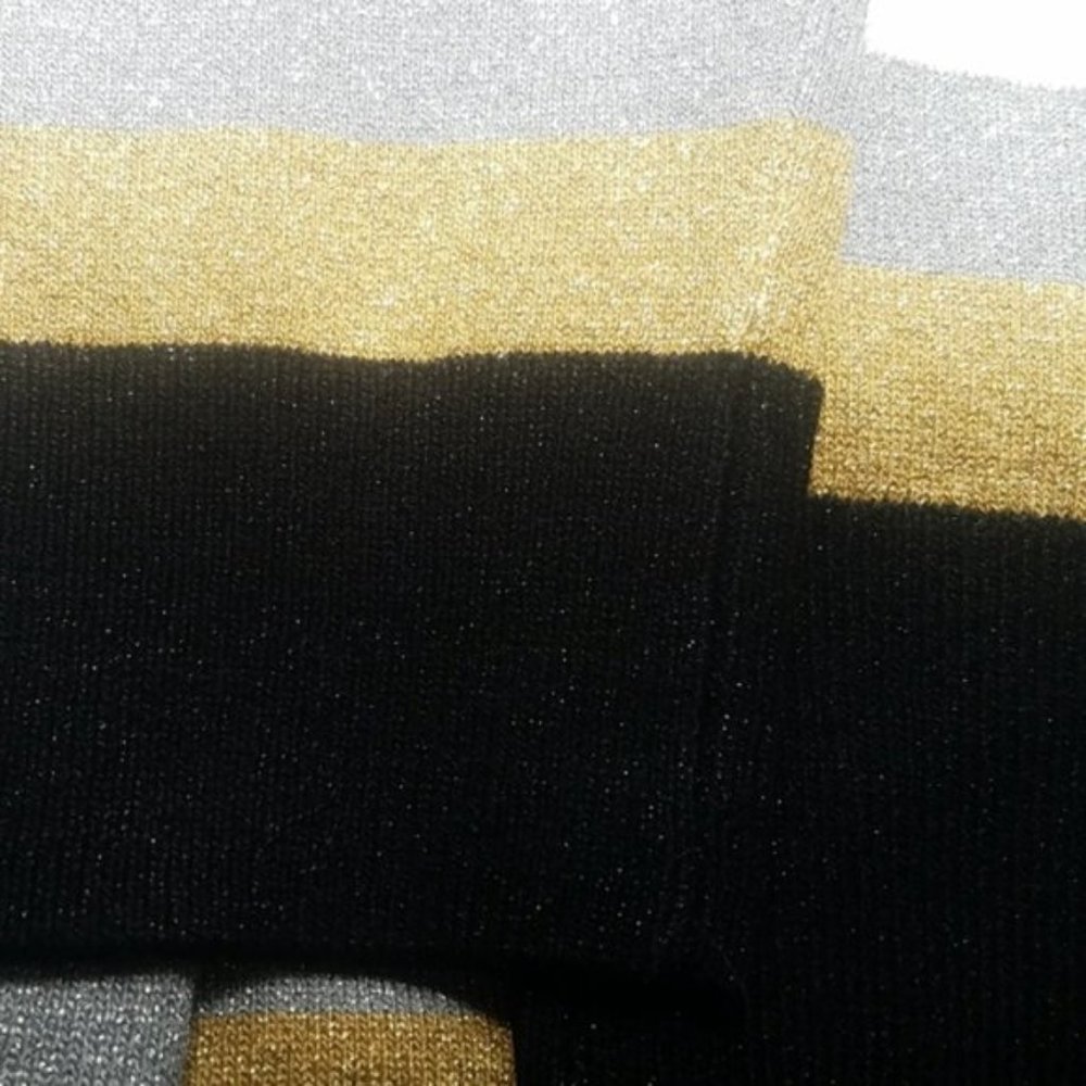 Halogen Multi-Colored Striped Sweater - image 3